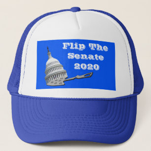 Gorra De Camionero Voltear El Voto Del Senado Azul 2020