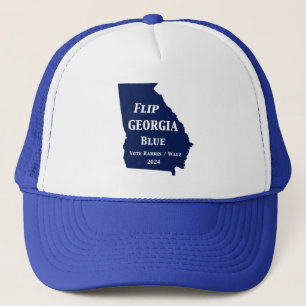 Gorra De Camionero Voltear Georgia Blue en 2024