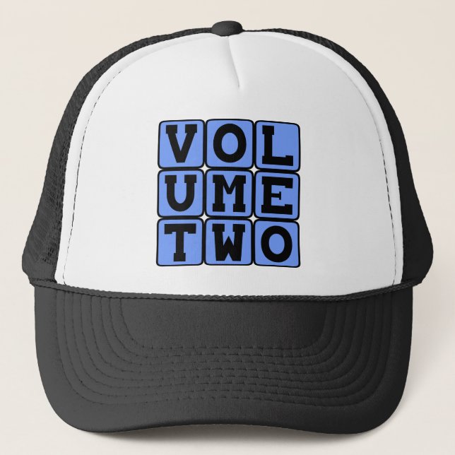 Gorra De Camionero Volumen Dos, Segundo Volumen (Anverso)