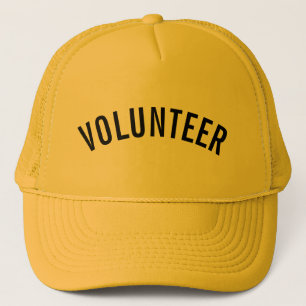 Gorra De Camionero Voluntario amarillo