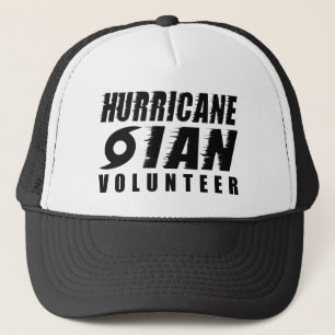 Gorra De Camionero Voluntario del Huracán Ian