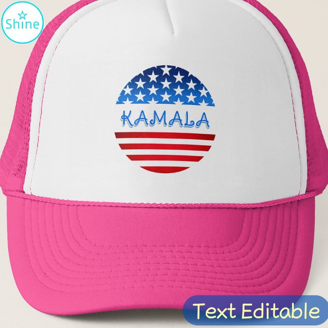 Gorra De Camionero Voluntarios partidarios de Kamala Harris Demócrata (Subido por el creador)