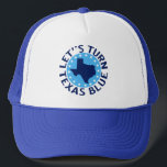 Gorra De Camionero Volvamos a Texas Blue Vote Demócrata Político<br><div class="desc">Volvamos a Texas azul y volvamos al senado en las elecciones de 2020. Vota a demócrata y asegúrate de que Biden gane por el fiesta democrático.</div>