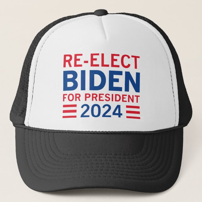 Gorra De Camionero Volver a elegir Biden 2024 (Anverso)