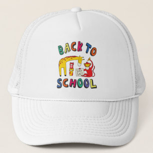 Gorra De Camionero Volver a la escuela - Mantente seguro