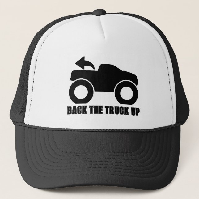 Gorra De Camionero Volver El Camión Arriba (Anverso)