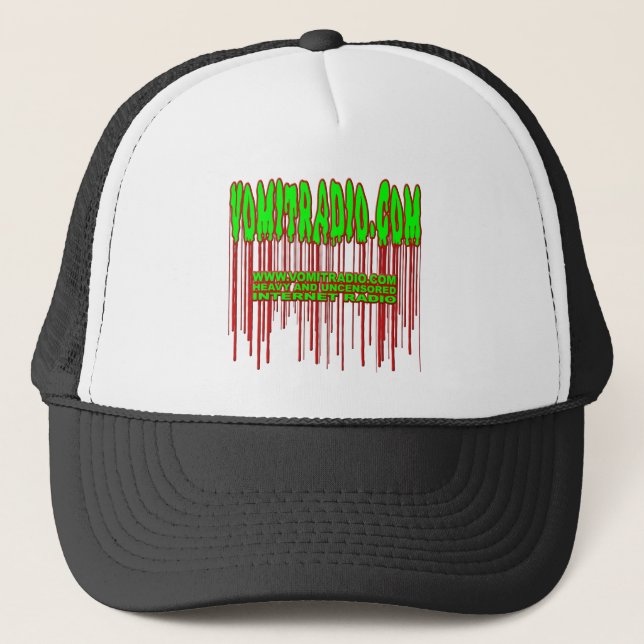 GORRA DE CAMIONERO VOMITRADIO.COM (Anverso)