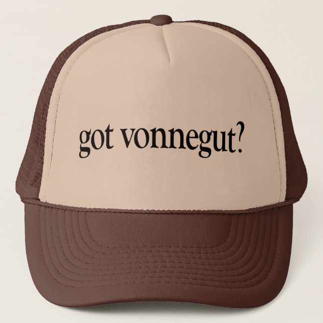 Gorra De Camionero Vonnegut conseguido (Anverso)