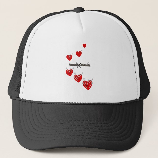 Gorra De Camionero Voodoo Heads (Anverso)