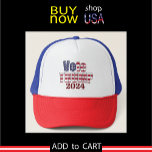 GORRA DE CAMIONERO VOTA A TRUMP PRESIDENTE REPUBLICANO 2024 GRANDES E<br><div class="desc">VOTO TRUMP PRESIDENTE REPUBLICANO 2024 GRAN PARTIDARIO DE LOS EE.UU. ULTRA MAGA</div>