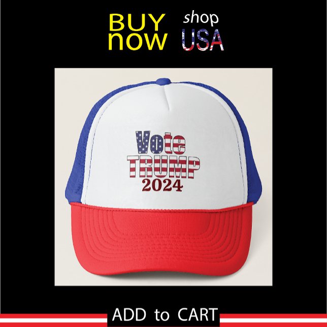 GORRA DE CAMIONERO VOTA A TRUMP PRESIDENTE REPUBLICANO 2024 GRANDES E (VOTE TRUMP REPUBLICAN PRESIDENT 2024 GREAT USA

VOTE TRUMP REPUBLICAN PRESIDENT 2024 GREAT USA ULTRA)
