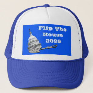 Gorra De Camionero Vota Azul La Casa 2026