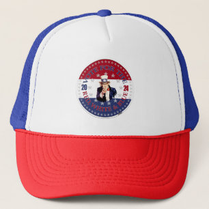 Gorra De Camionero Vota por el Tío S Rojo Azul 2024