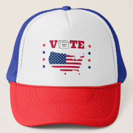 Gorra De Camionero Votar a Estados Unidos Hombres y Mujeres