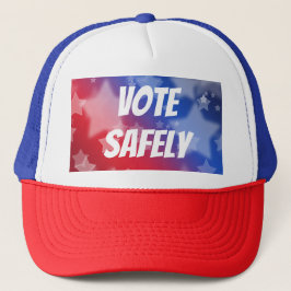 Gorra De Camionero Votar de forma segura