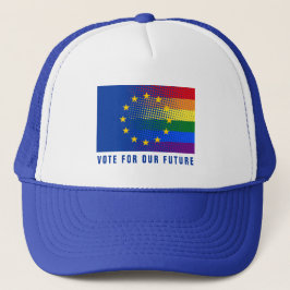 Gorra De Camionero Votar por nuestra futura democracia electoral en E