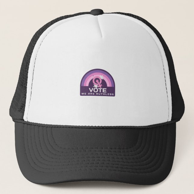 Gorra De Camionero Votar sin piedad (Anverso)