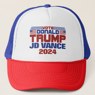 Gorra De Camionero Vote Donald Trump JD Vance 2024