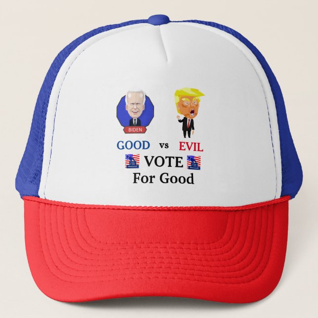 Gorra de camionero Vote For Good (Anverso)