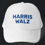 Gorra De Camionero Vote Harris Walz 2024<br><div class="desc">Muestre su apoyo a Kamala Harris por el presidente</div>
