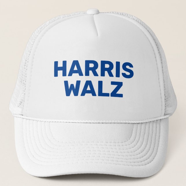 Gorra De Camionero Vote Harris Walz 2024 (Anverso)