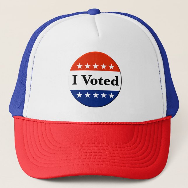 Gorra De Camionero Voté por las elecciones de 2026 (Anverso)