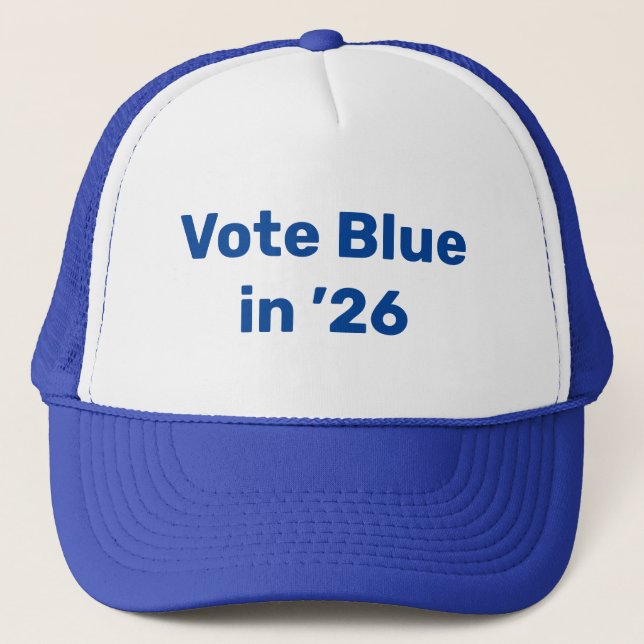 Gorra De Camionero Voto azul en 2026 (Anverso)