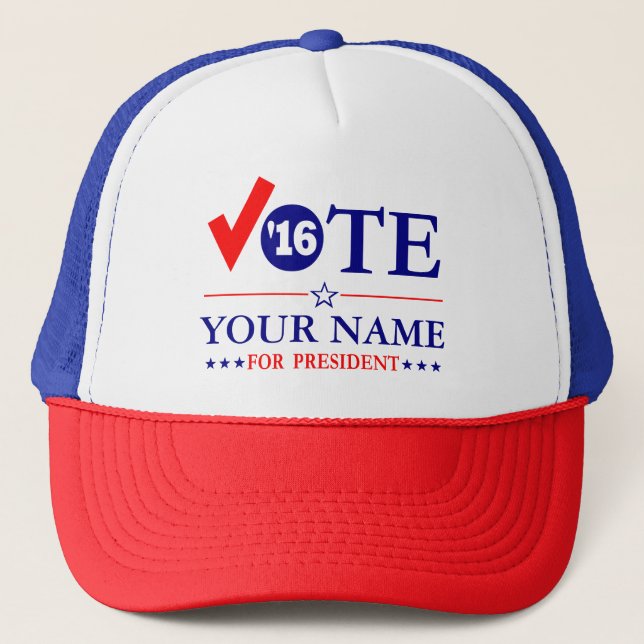 Gorra De Camionero VOTO del personalizar "sus conocidos " (Anverso)