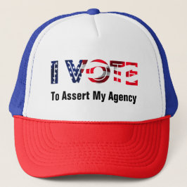 Gorra De Camionero Voto Para Afirmar Mi Agencia 2024