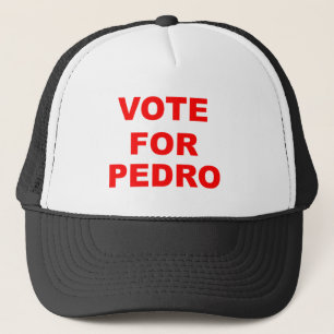 Gorra De Camionero Voto para Pedro