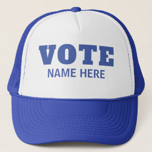 GORRA DE CAMIONERO VOTO PERSONALIZADO ELECTOR CANDIDATO ELECCIÓN