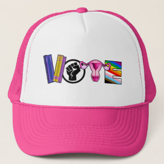 Gorra De Camionero Voto por los Derechos Humanos