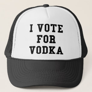 Gorra De Camionero Voto Por Vodka