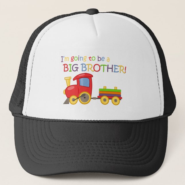Gorra De Camionero ¡Voy a ser un hermano mayor! (Anverso)