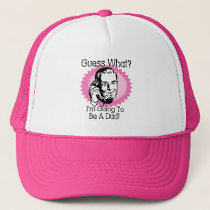 Gorra De Camionero Voy a ser un rosa de papá