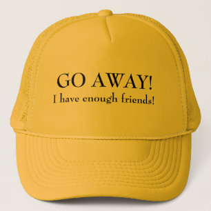 Gorra De Camionero Voy lejos tengo bastantes amigos