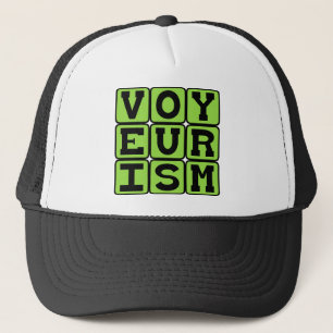 Gorra De Camionero Voyeurismo, comportamiento fisgón