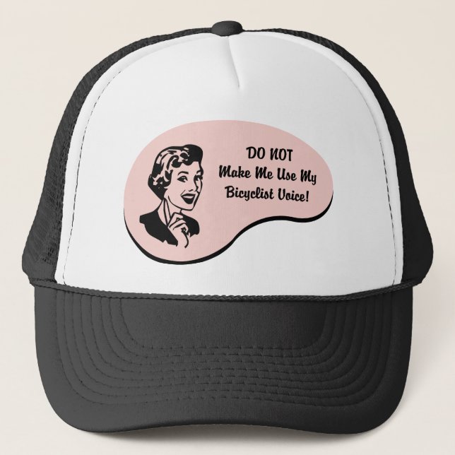 Gorra De Camionero Voz del Bicyclist (Anverso)