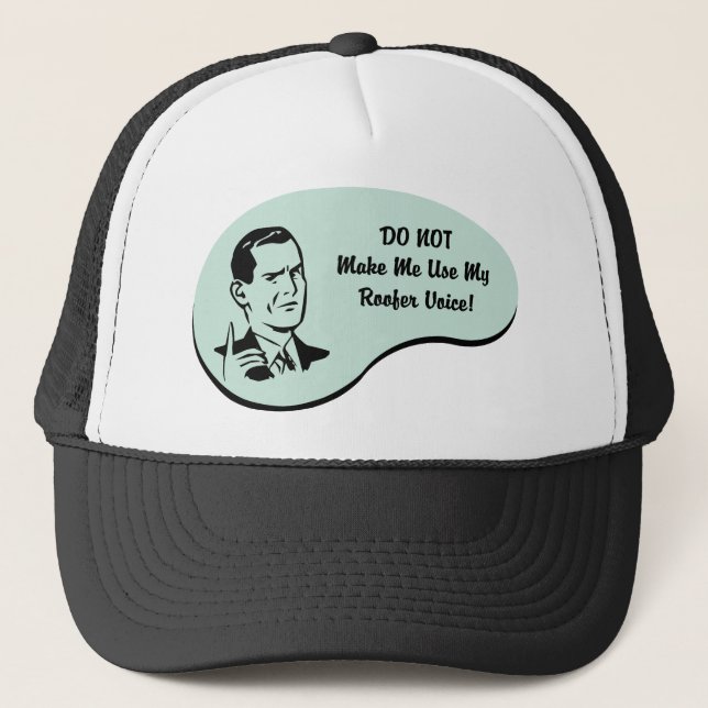Gorra De Camionero Voz del Roofer (Anverso)