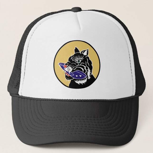 Gorra De Camionero VS-23 los gatos negros famosos WFBC (Anverso)