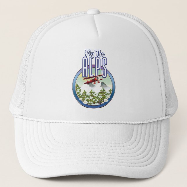 Gorra De Camionero Vuela Los Alpes (Anverso)
