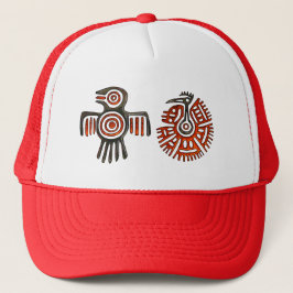 Gorra De Camionero Vuelo 2 Nativo Estadounidense