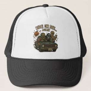 Gorra De Camionero Vuelve a morir tripulación de Halloween de coche z