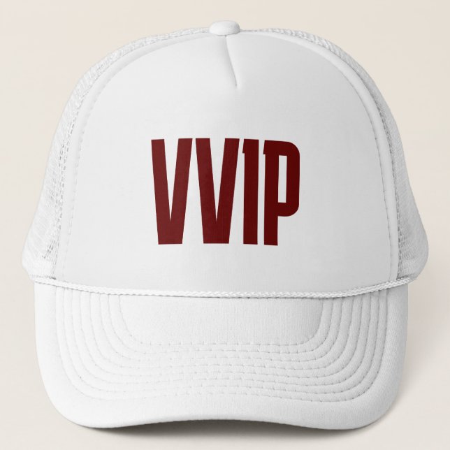 Gorra De Camionero VVIP (Persona Muy, Muy Importante) (Anverso)
