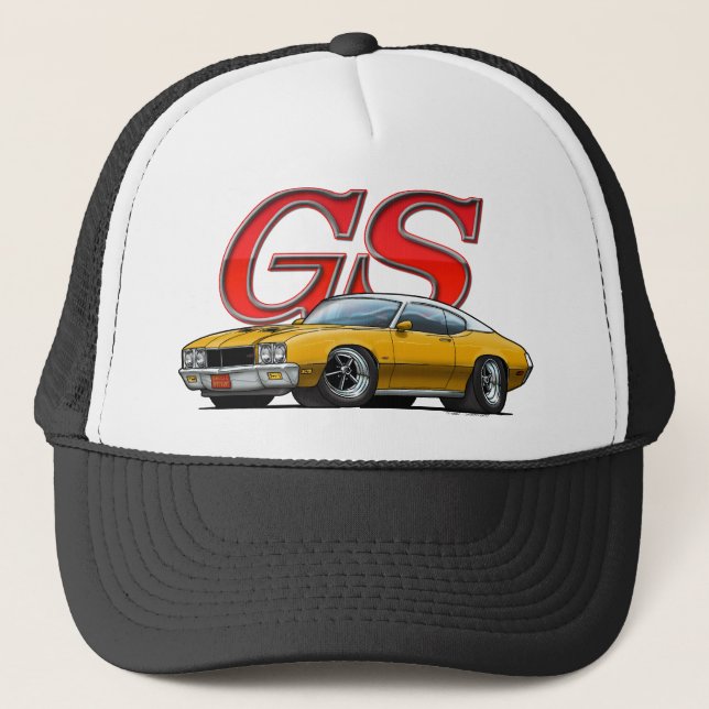 Gorra De Camionero VW de Buick GS_Gold (Anverso)