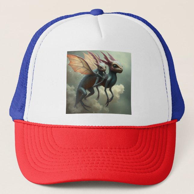 Gorra De Camionero „Wächter der Lüfte – Flug der Drachen“ (Anverso)