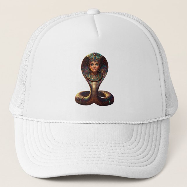 Gorra De Camionero Wadjet – Egyptian Cobra Goddess´7 (Anverso)