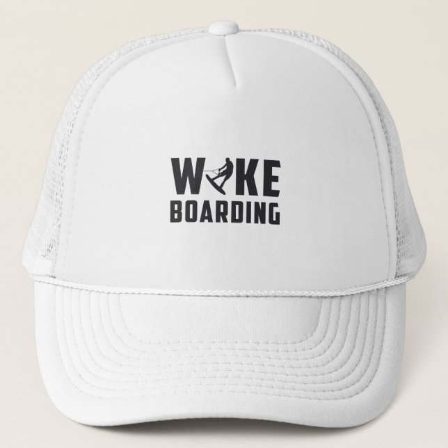 Gorra De Camionero Wakeboard Wakeboarder Wakeboard Lovers Regalo (Anverso)