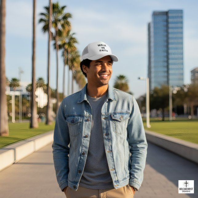Gorra De Camionero "Walk In Faith" (Subido por el creador)