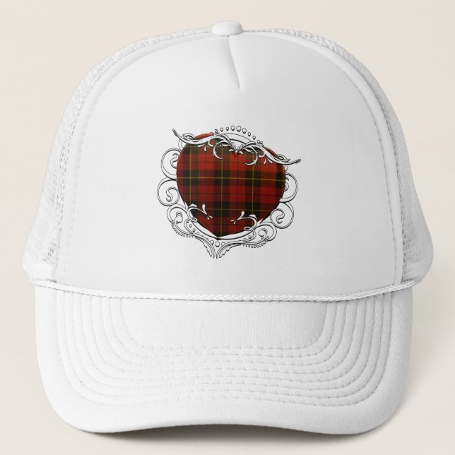 Gorra De Camionero Wallace Tartan Heart (Anverso)